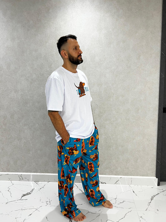 Ariel Perro salchicha Hombre