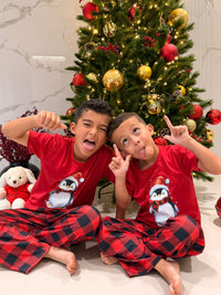 Pijama Niña Ariel Cuadros | BelaMhila