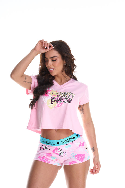 Candelaria pandas Rosa